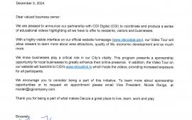CGI Video Letter