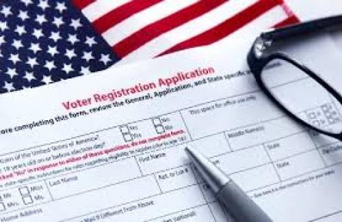 Registering to vote