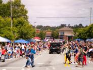 crowd picture from parade