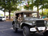 Old army car