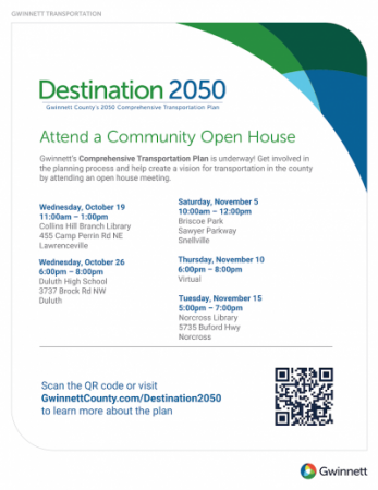 Destination 2050 Community Open House